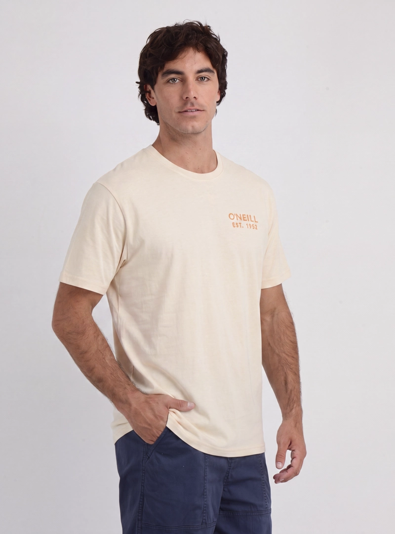 POLERA MANGA CORTA VEER BEIGE CLARO - 4