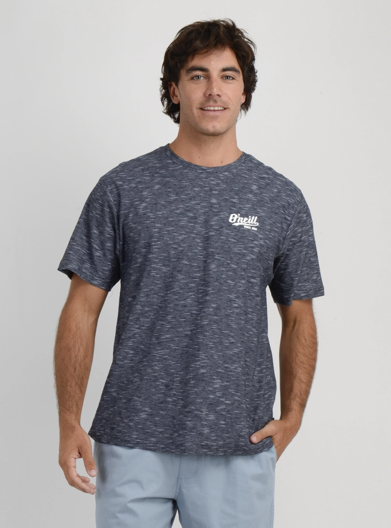 POLERA MANGA CORTA QUIVER II AZUL OSCURO - 1