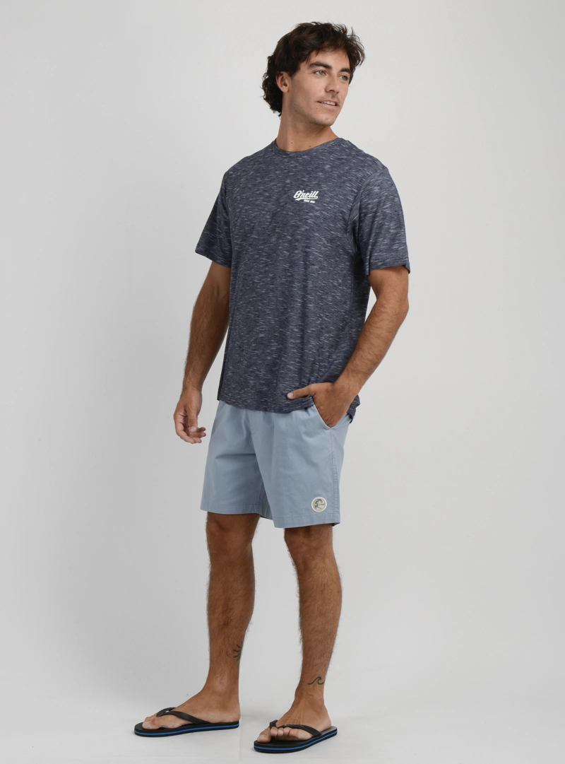 POLERA MANGA CORTA QUIVER II AZUL OSCURO - 3