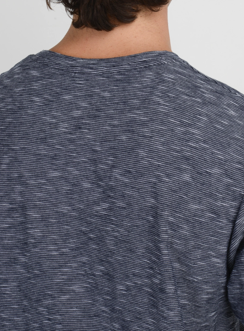 POLERA MANGA CORTA QUIVER II AZUL OSCURO - 6