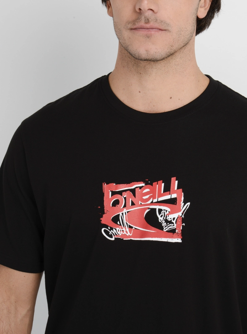 POLERA MANGA CORTA ESSENTIAL 90'S  NEGRO - 5