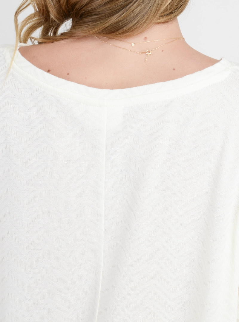 POLERA MANGA CORTA LINDY II BEIGE CLARO - 6