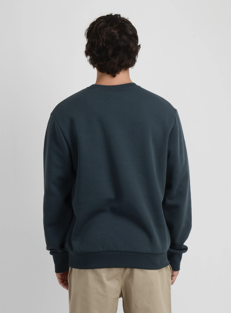 POLERON OG STRIPE CREW VERDE OSCURO - 2