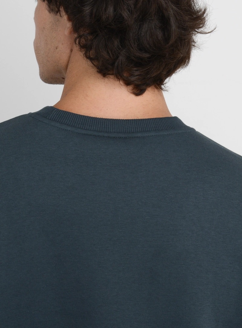 POLERON OG STRIPE CREW VERDE OSCURO - 6