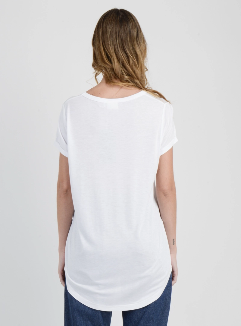POLERA MANGA CORTA ESSENTIAL III BLANCO - 2