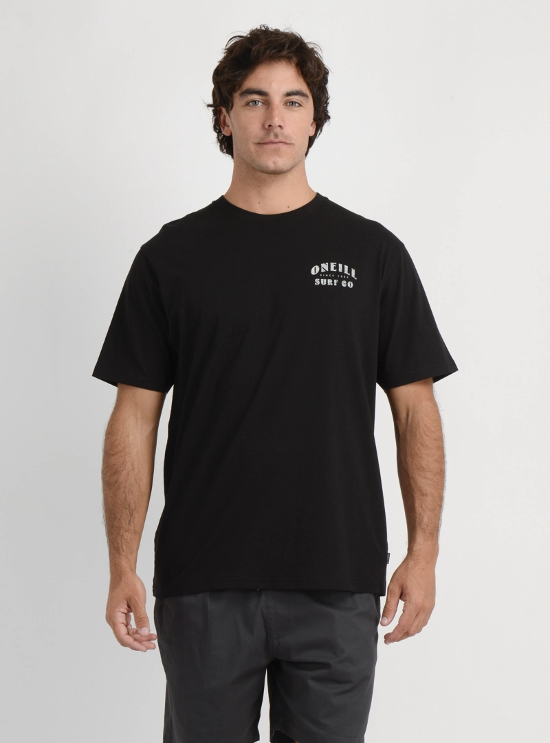 POLERA MANGA CORTA ARCH NEGRO - 1