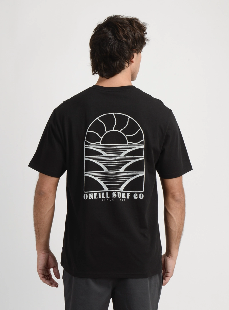 POLERA MANGA CORTA ARCH NEGRO - 2