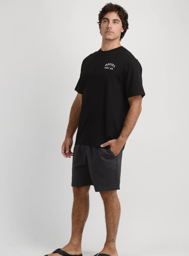 POLERA MANGA CORTA ARCH NEGRO - 3