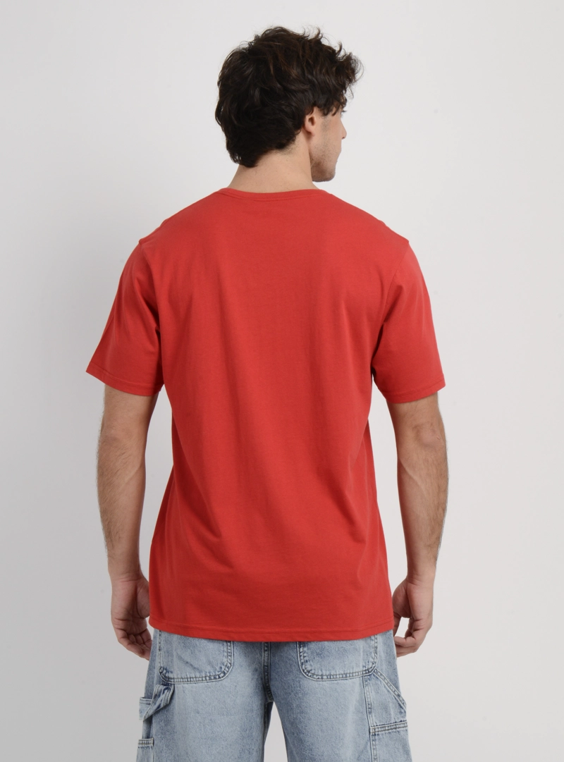 POLERA MANGA CORTA OG BADGE  ROJO - 2