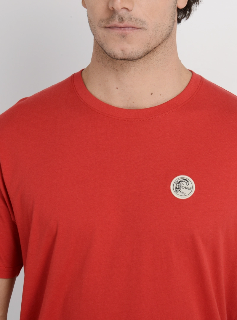 POLERA MANGA CORTA OG BADGE  ROJO - 5