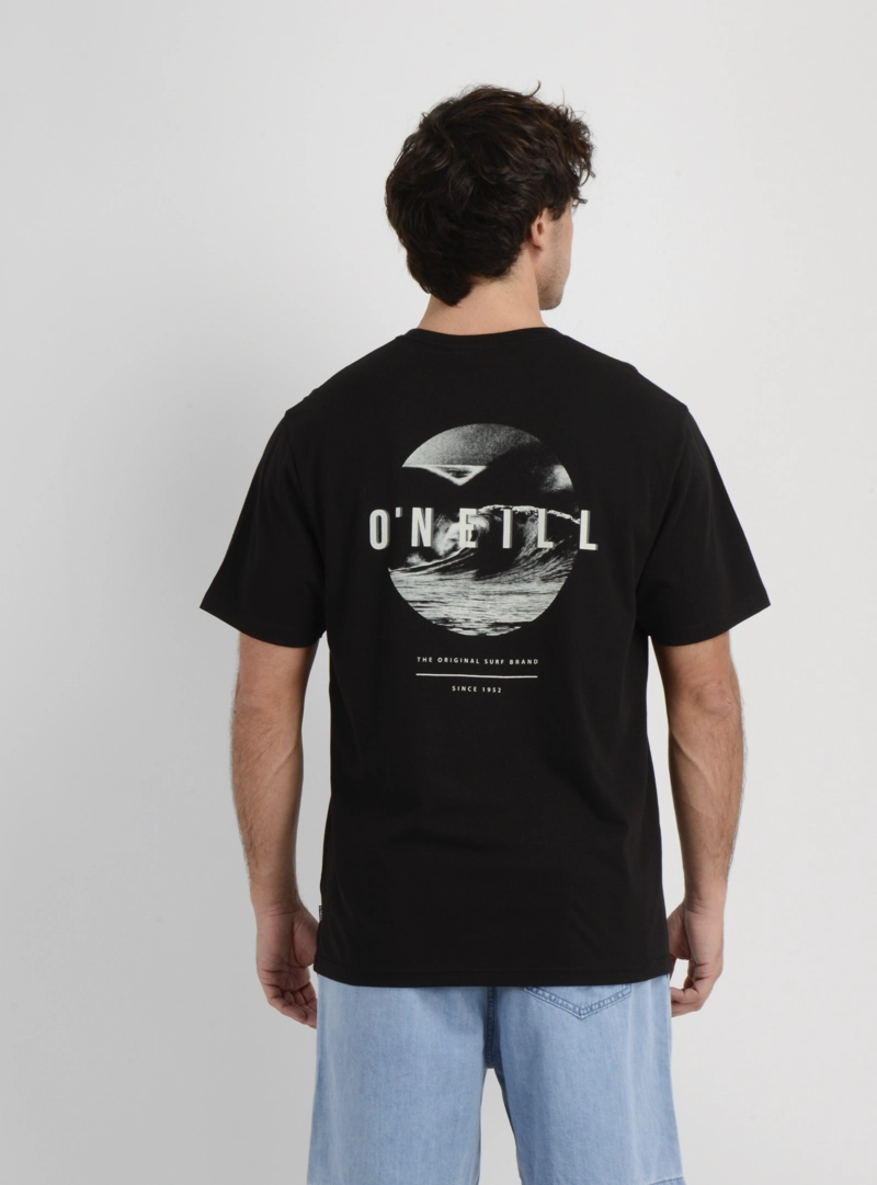 POLERA MANGA CORTA SURF SESH  NEGRO - 2