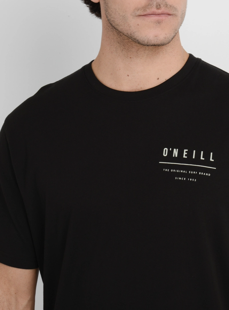 POLERA MANGA CORTA SURF SESH  NEGRO - 5