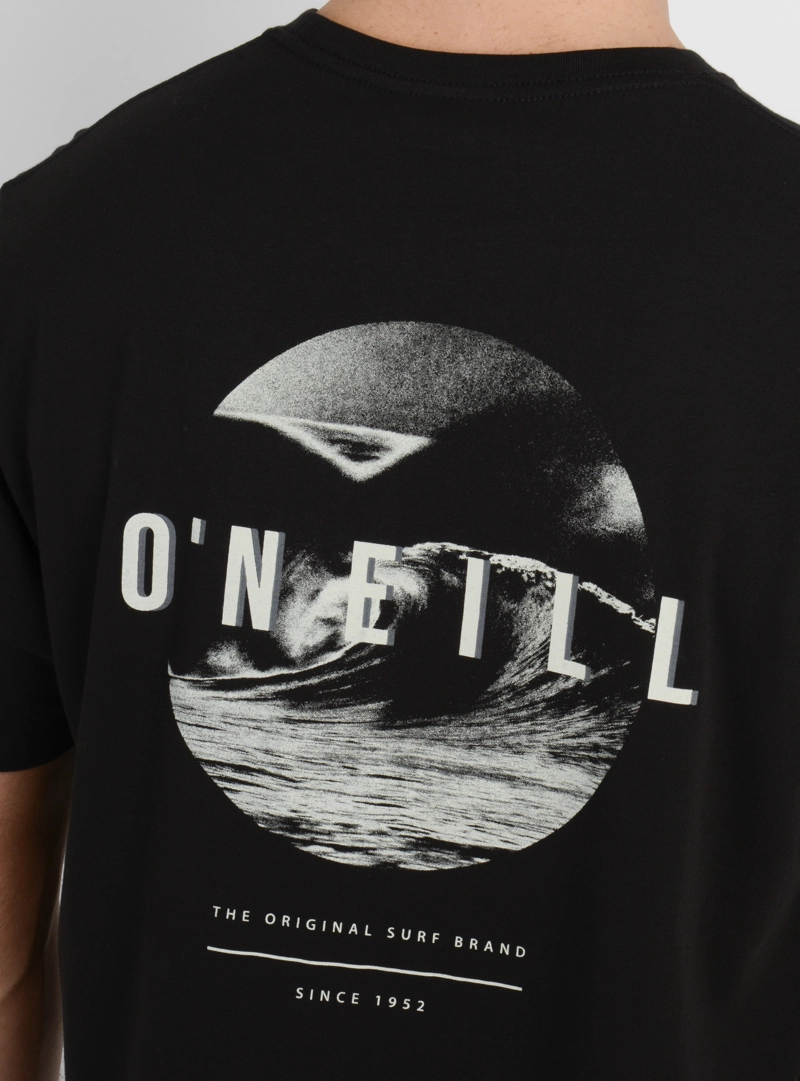 POLERA MANGA CORTA SURF SESH  NEGRO - 6