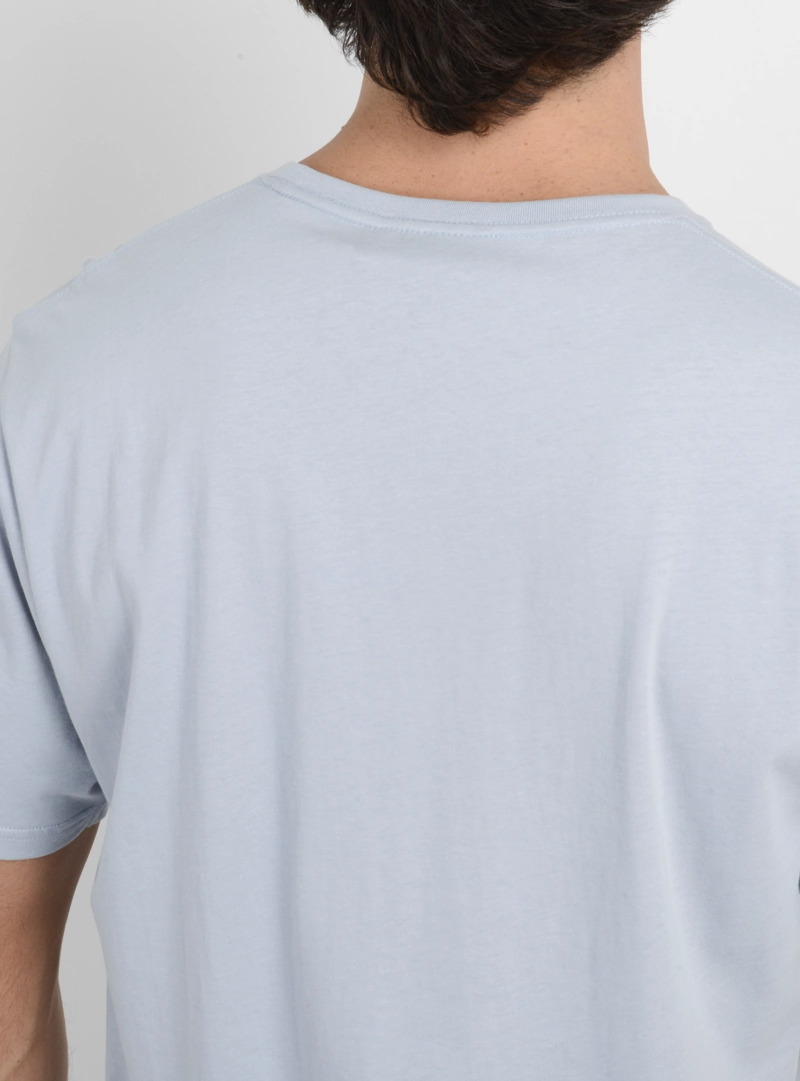 POLERA MANGA CORTA LINER  AZUL CLARO - 6