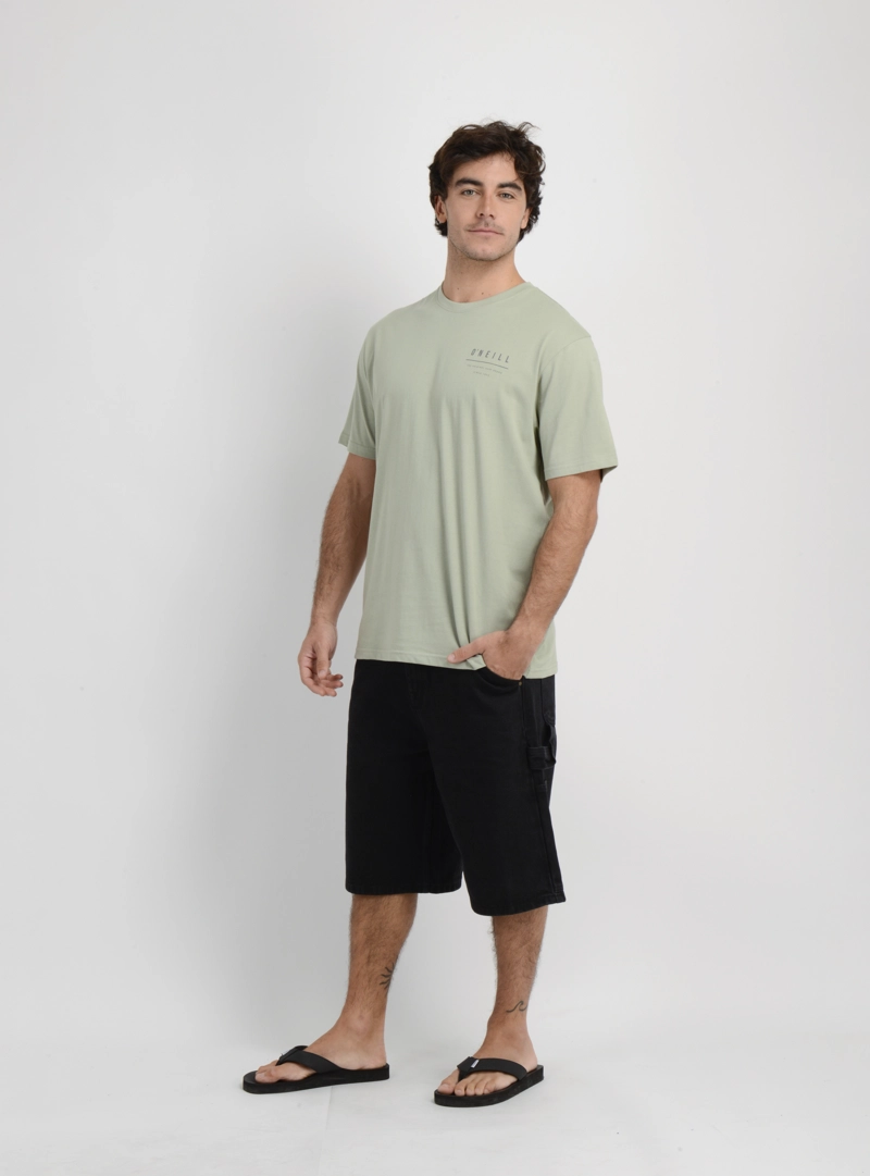 POLERA MANGA CORTA SURF SESH  VERDE CLARO - 3
