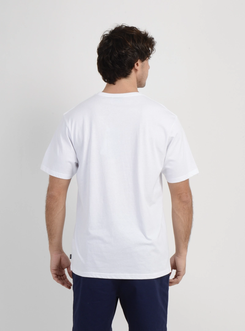 POLERA MANGA CORTA LINER  BLANCO - 2