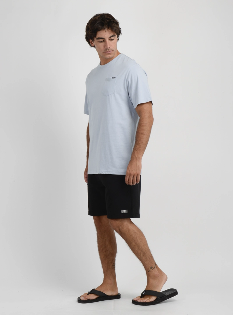 POLERA MANGA CORTA EAST CLIFF II AZUL CLARO - 3