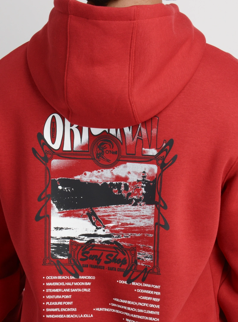POLERON OG BEACH HOODIE  ROJO - 6