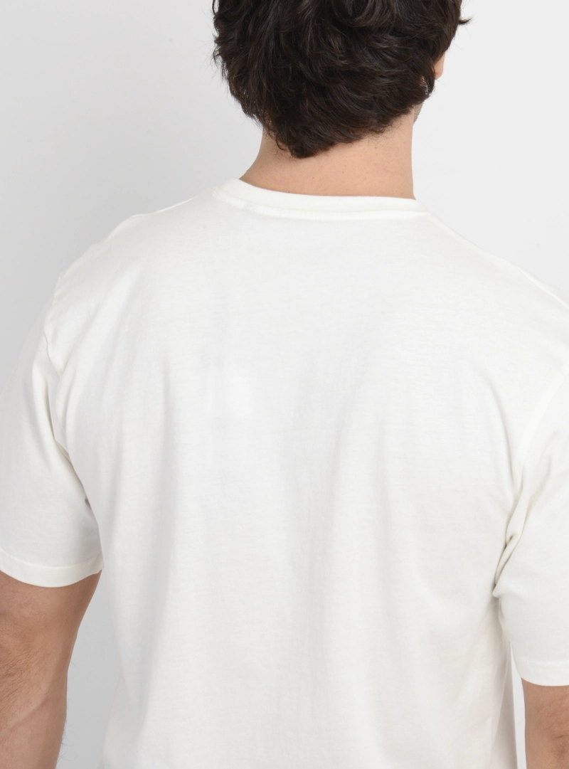 POLERA MANGA CORTA OG CIRCLE SURFER  BEIGE CLARO - 6