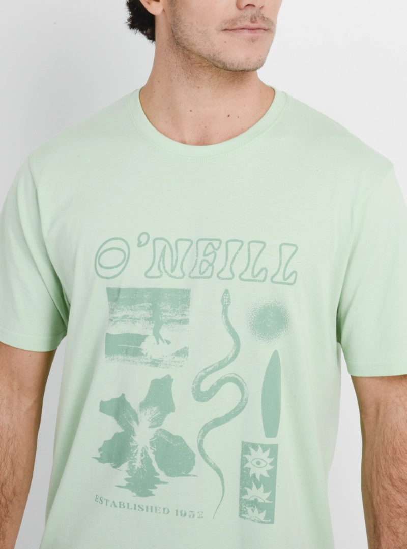 POLERA MANGA CORTA KITCHEN SINK  VERDE CLARO - 5