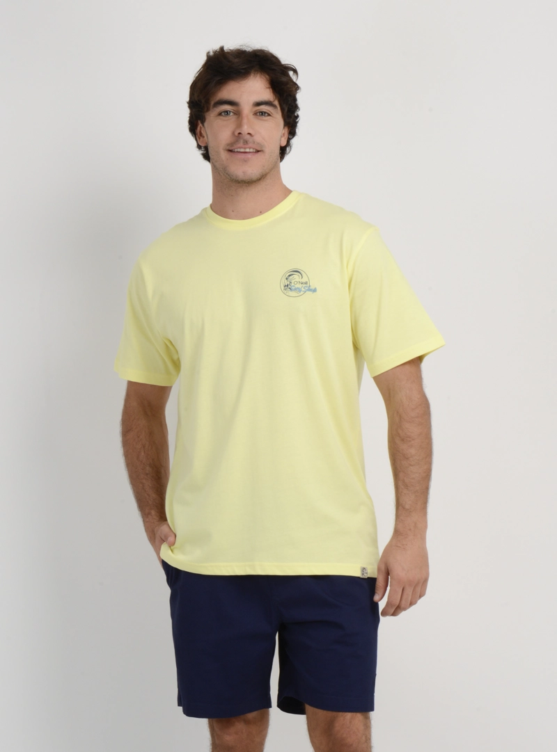 POLERA MANGA CORTA OG 7O'S  AMARILLO - 1