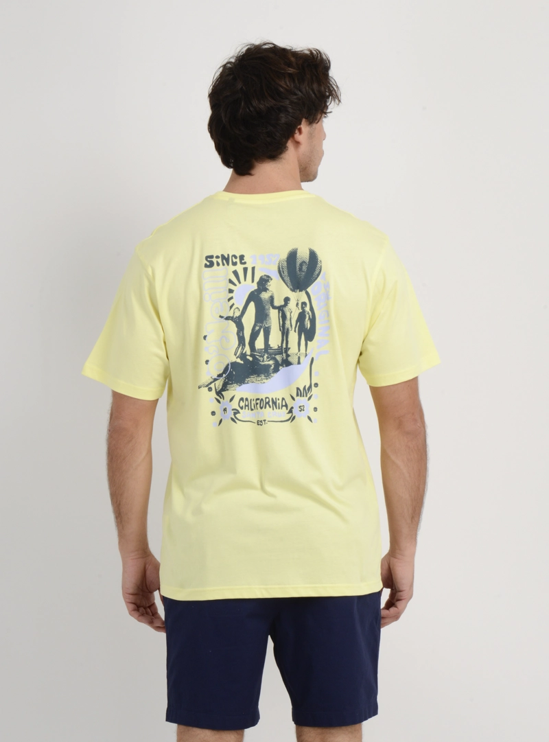 POLERA MANGA CORTA OG 7O'S  AMARILLO - 2