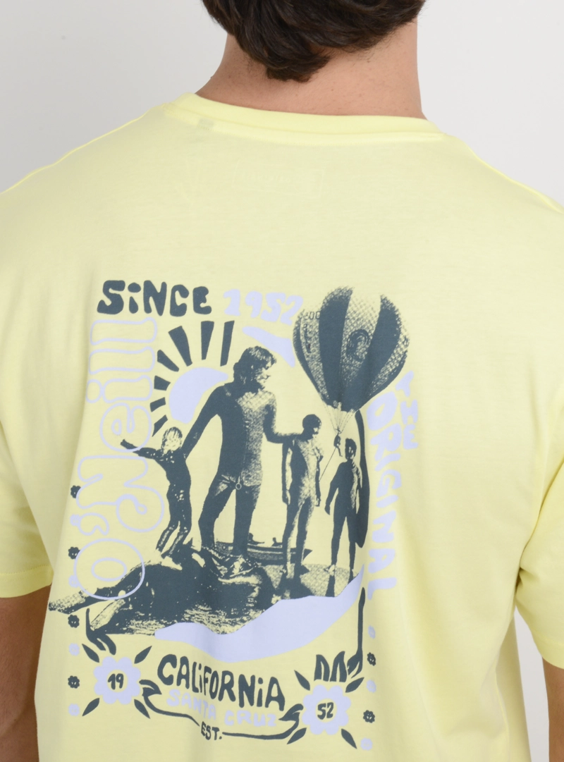 POLERA MANGA CORTA OG 7O'S  AMARILLO - 6