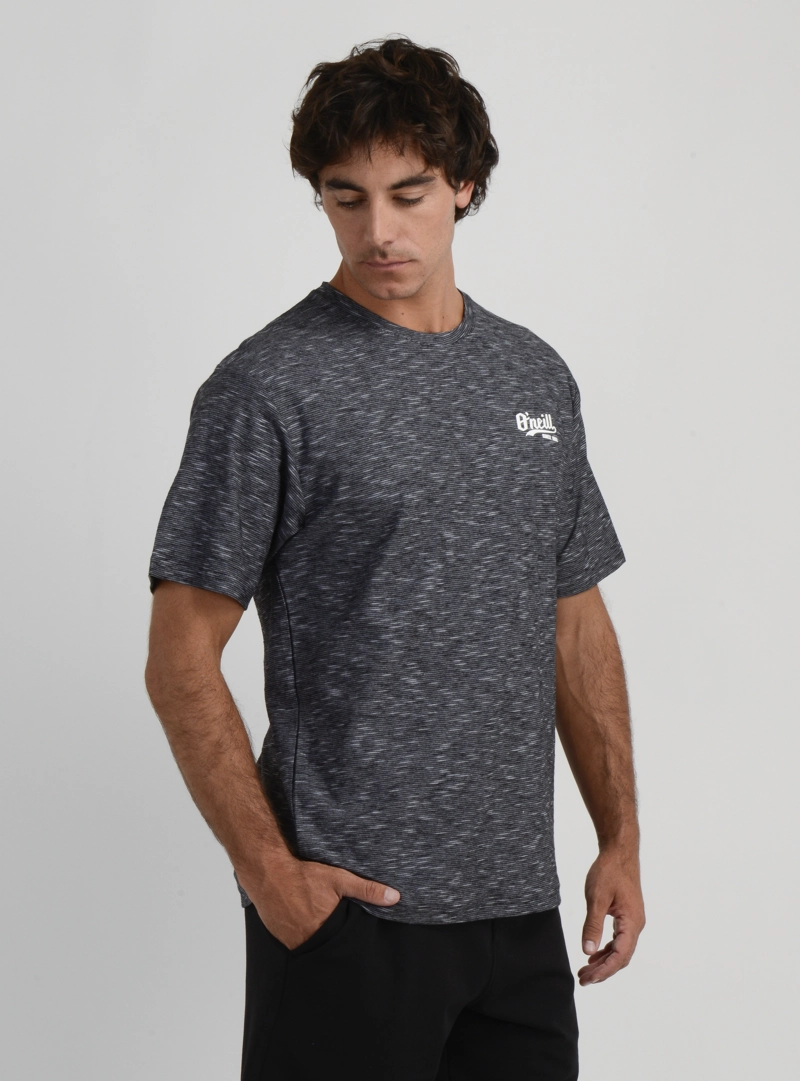POLERA MANGA CORTA QUIVER II NEGRO - 4