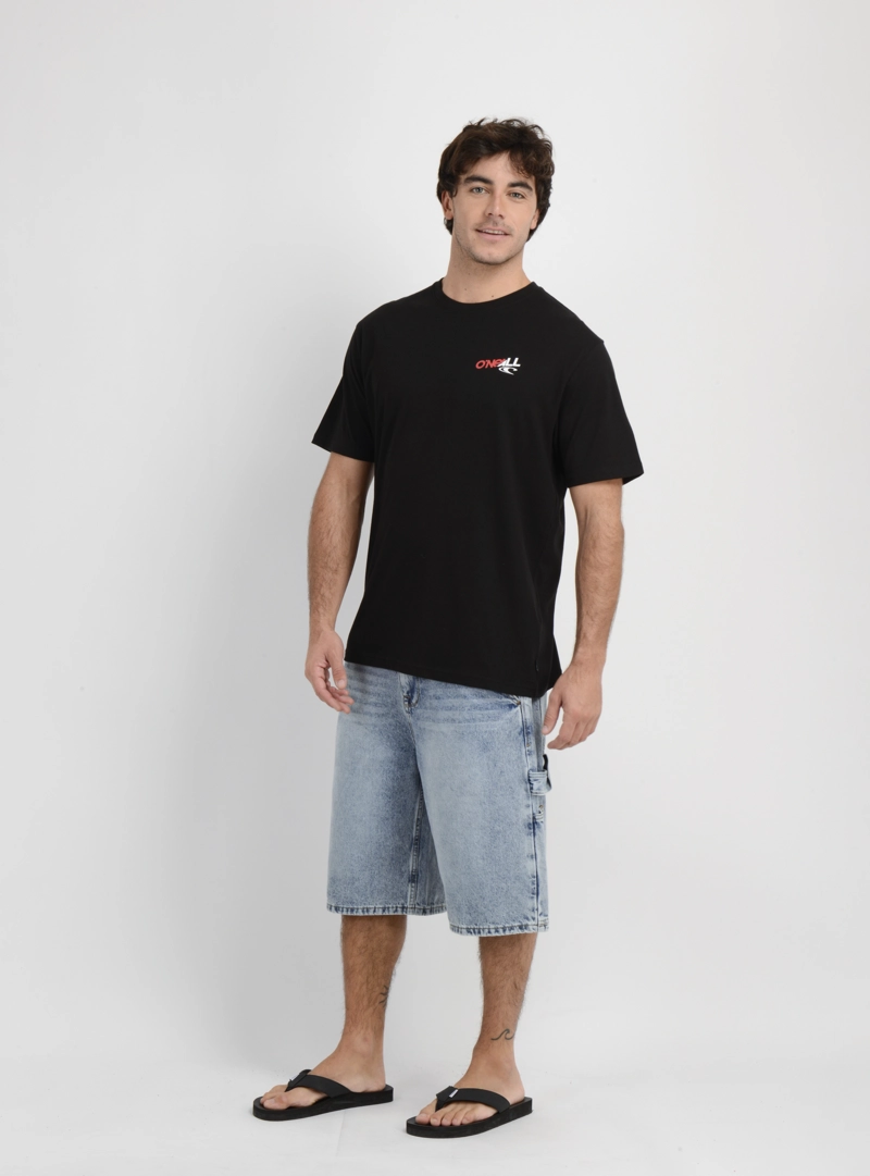 POLERA MANGA CORTA ART 90'S NEGRO - 3