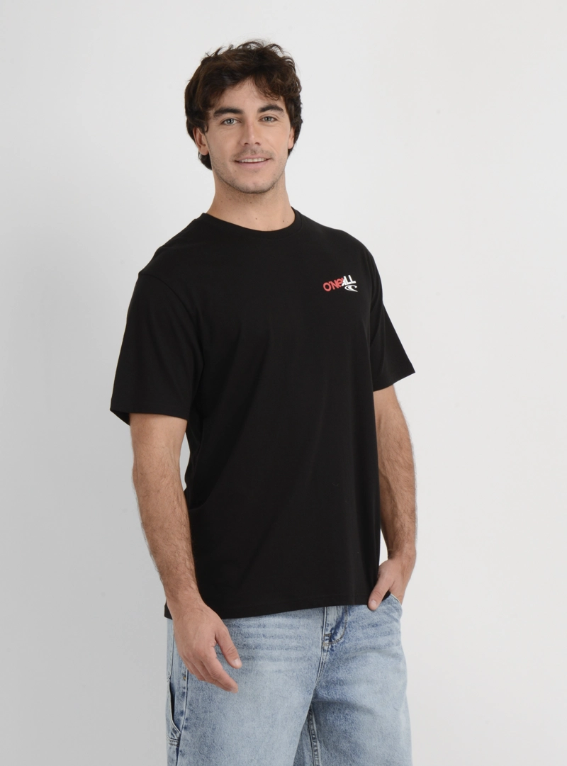 POLERA MANGA CORTA ART 90'S NEGRO - 4