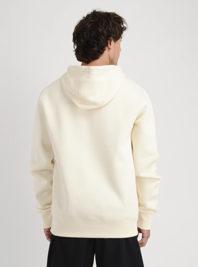 POLERON LOGO HOODIE II BEIGE CLARO - 2