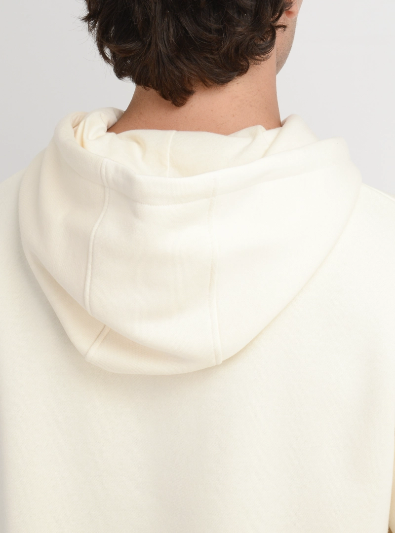 POLERON LOGO HOODIE II BEIGE CLARO - 6