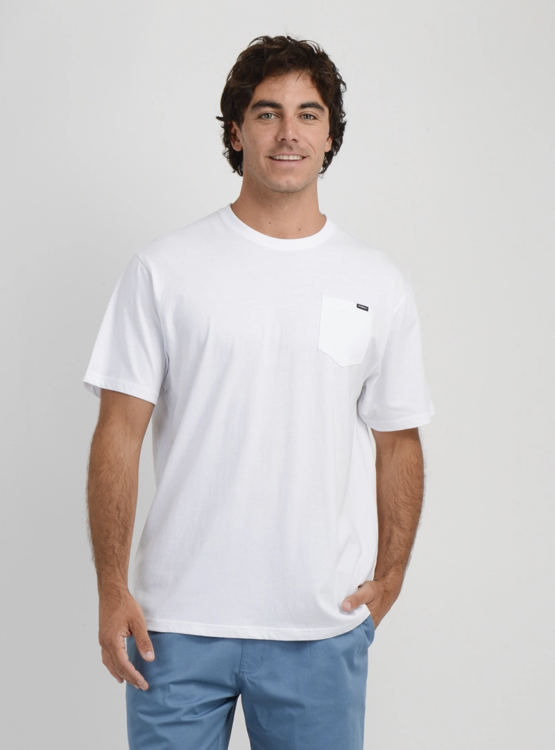 POLERA MANGA CORTA EAST CLIFF II BLANCO - 2