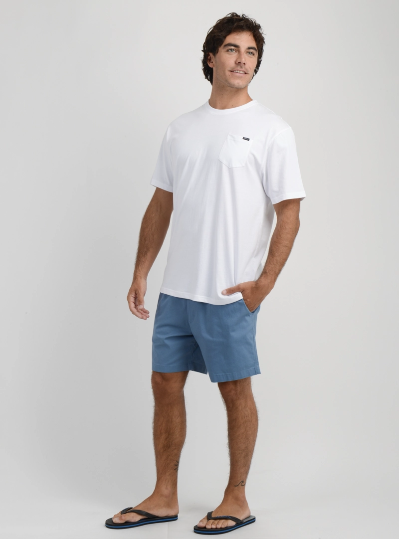 POLERA MANGA CORTA EAST CLIFF II BLANCO - 6