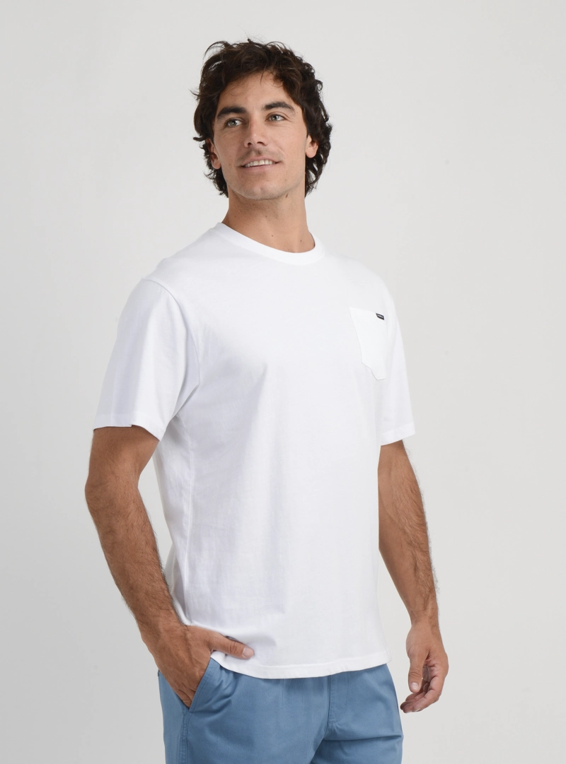 POLERA MANGA CORTA EAST CLIFF II BLANCO - 7