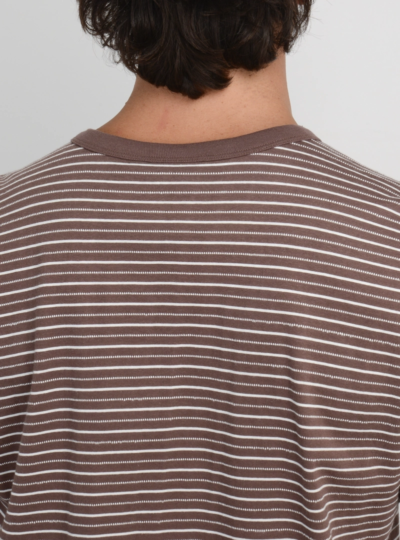 POLERA MANGA CORTA BROCKTON II CAFE OSCURO - 6