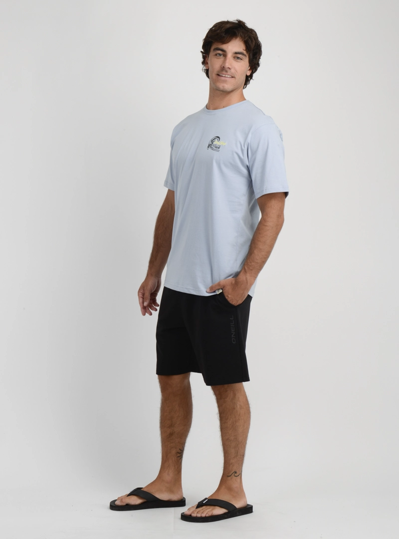 POLERA MANGA CORTA OG 7O'S  AZUL CLARO - 3