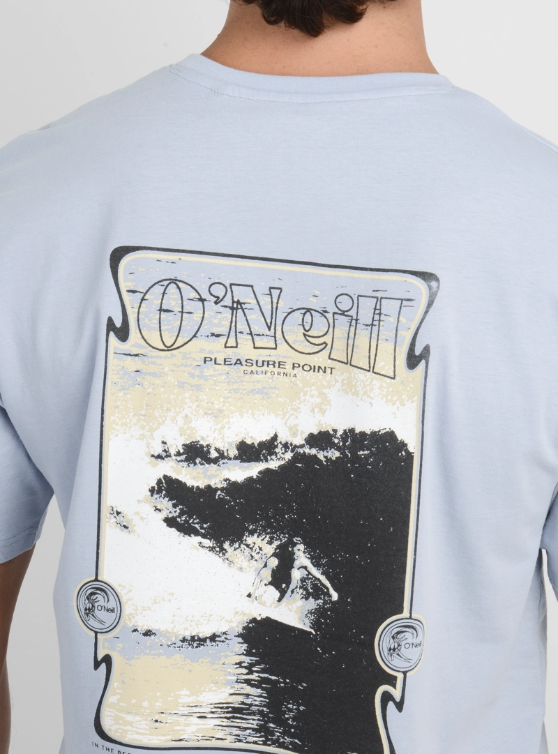 POLERA MANGA CORTA OG 7O'S  AZUL CLARO - 6