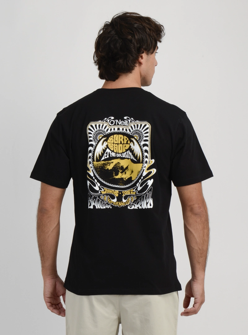 POLERA MANGA CORTA OG 7O'S  NEGRO - 2