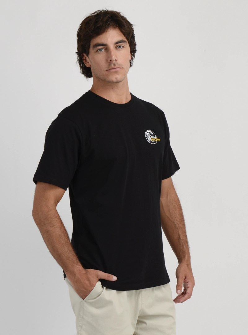 POLERA MANGA CORTA OG 7O'S  NEGRO - 4