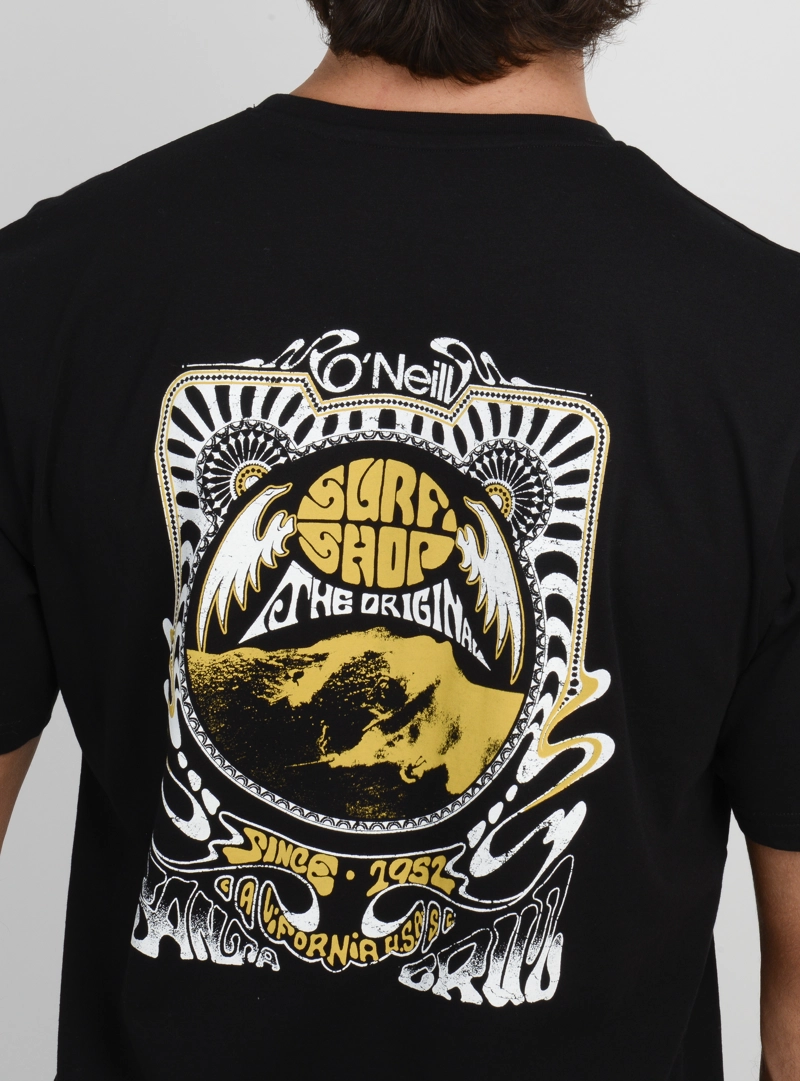 POLERA MANGA CORTA OG 7O'S  NEGRO - 6