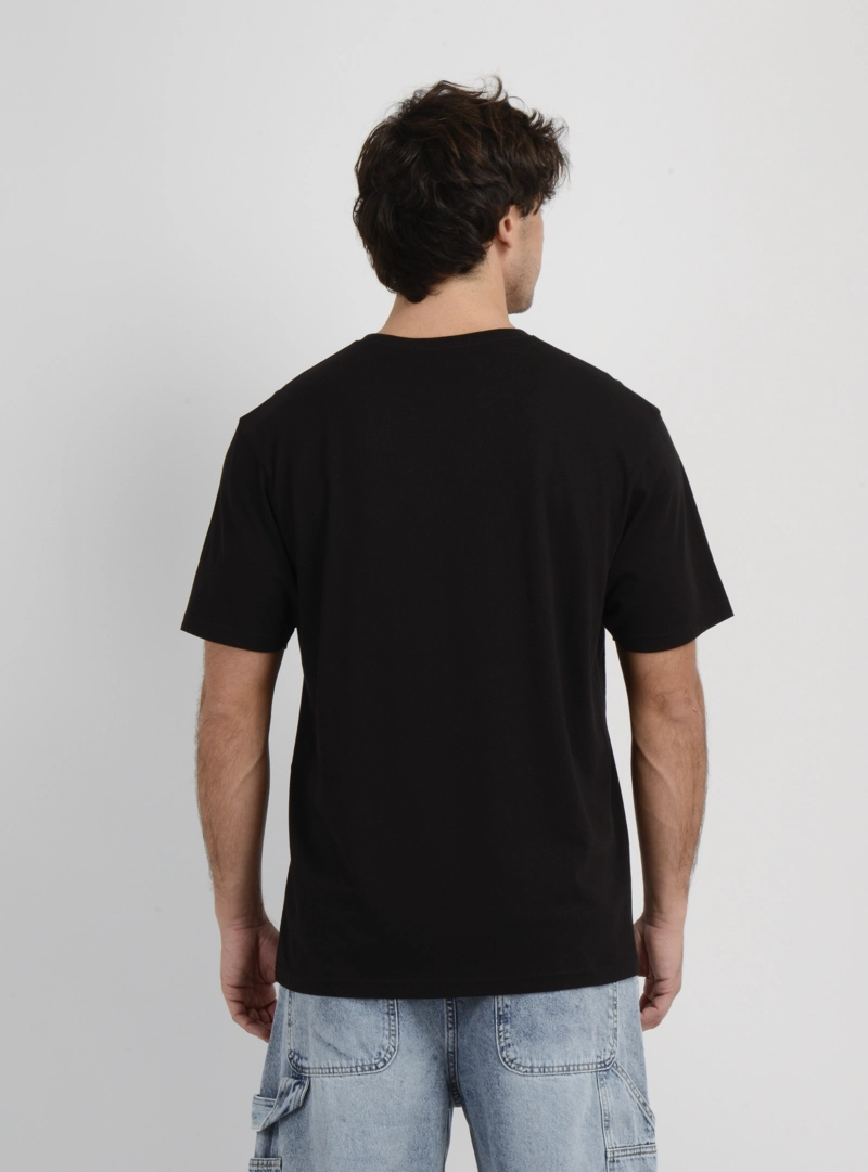 POLERA MANGA CORTA OG BADGE  NEGRO - 2