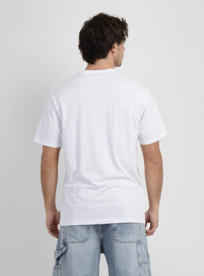 POLERA MANGA CORTA KEYS FL  BLANCO - 2