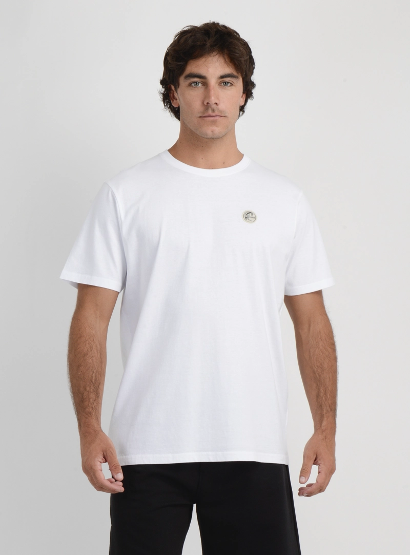 POLERA MANGA CORTA OG BADGE  BLANCO - 1