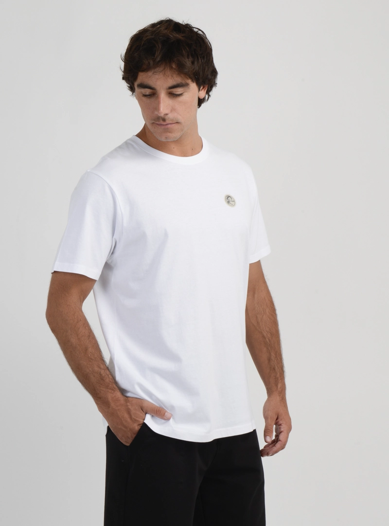POLERA MANGA CORTA OG BADGE  BLANCO - 4