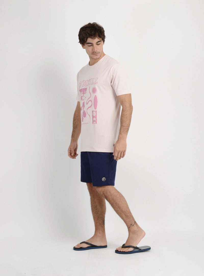 POLERA MANGA CORTA KITCHEN SINK  ROSADO CLARO - 3