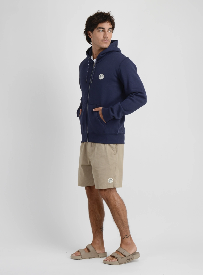 POLERON OG BADGE HOODIE  AZUL OSCURO - 3