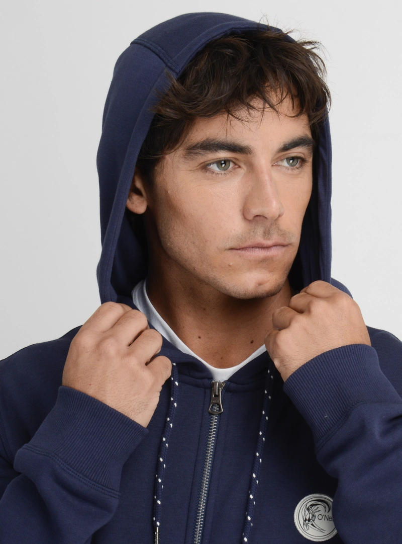 POLERON OG BADGE HOODIE  AZUL OSCURO - 5