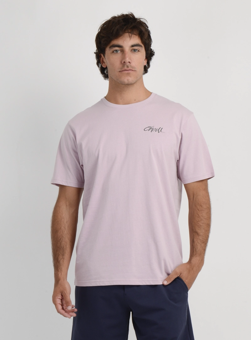 POLERA MANGA CORTA KEYS MORADO CLARO - 1