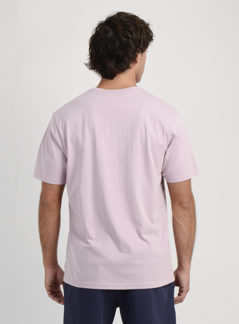 POLERA MANGA CORTA KEYS MORADO CLARO - 2